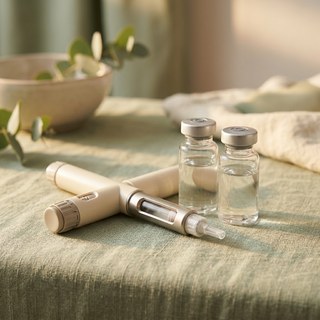 GLP-1 pen and vials